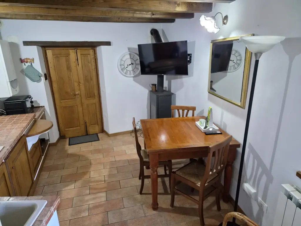 Sfeervol interieur van Appartement Terra bij Borgo Vista Serena