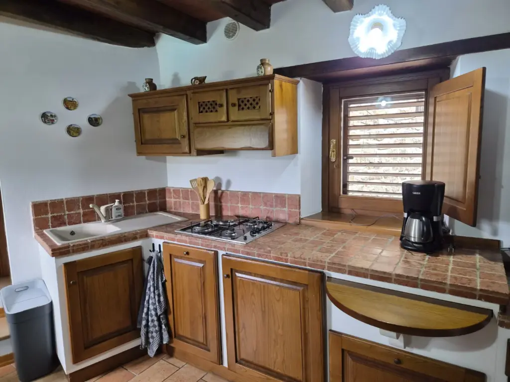 Eigen keuken van Appartement Terra bij Borgo Vista Serena