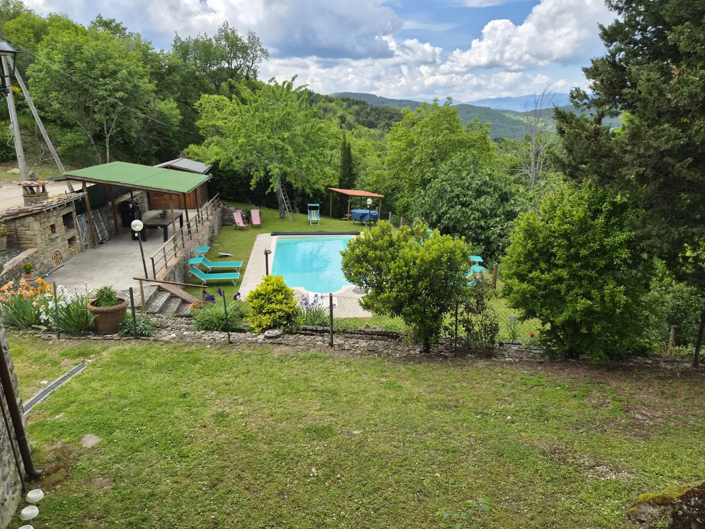 Appartementen in Toscane met zwembad en uitzicht bij Borgo Vista Serena