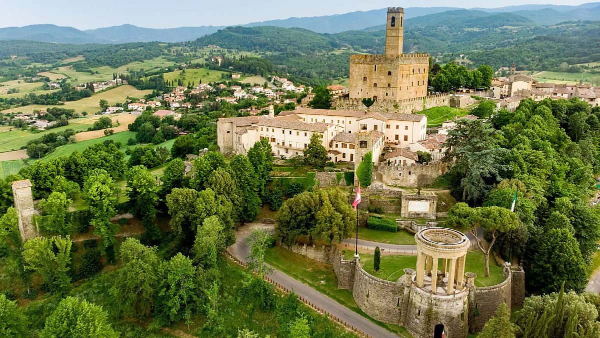 Bibbiena in Toscane dichtbij Borgo Vista Serena