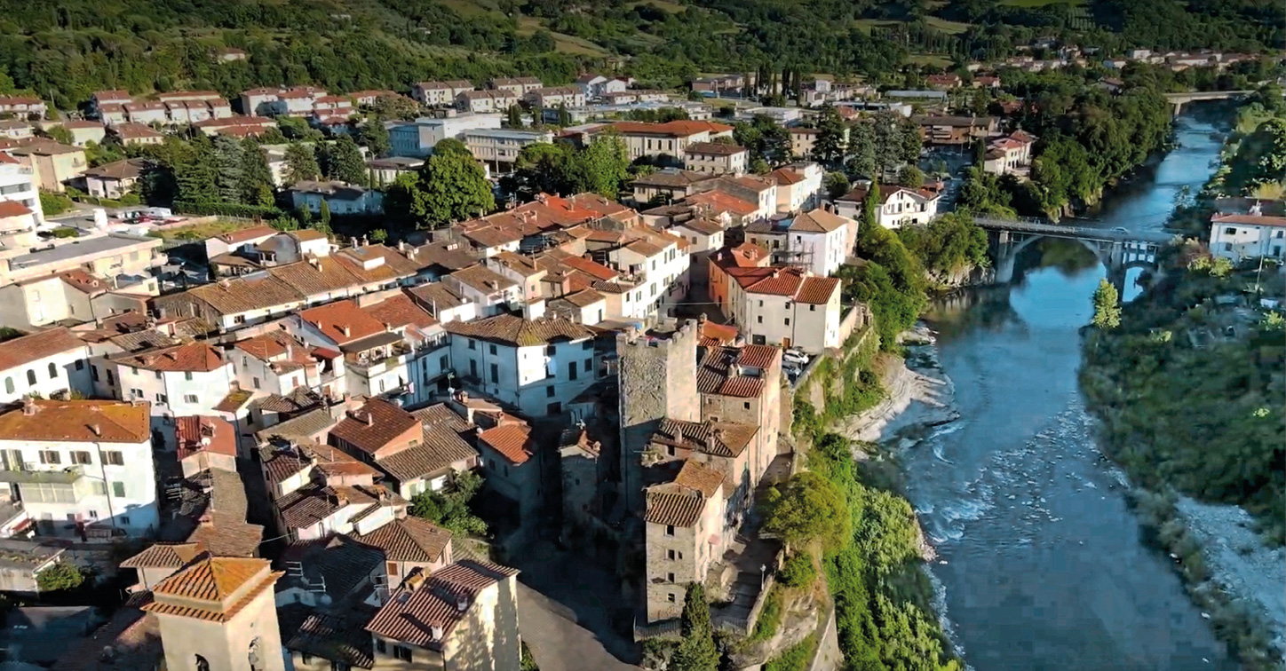 Subbiano in Toscane tussen Arezzo en Casentino