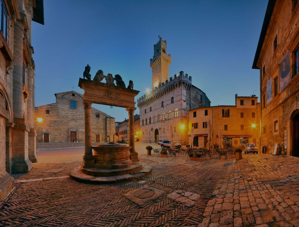 Historisch centrum van Montepulciano, een mooie dagtrip in Toscane