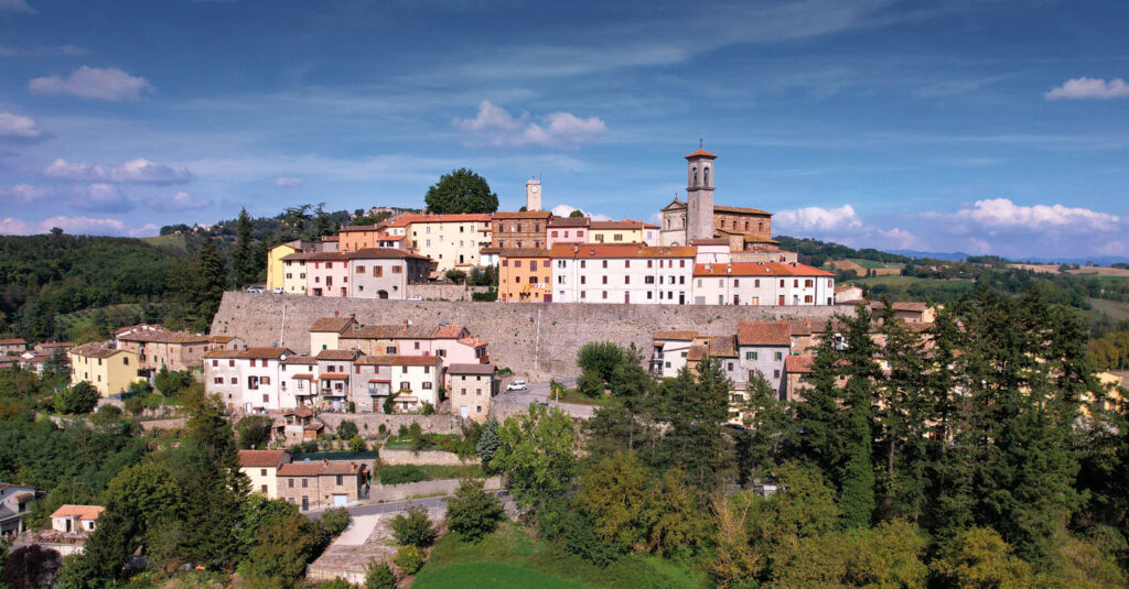 Historisch centrum van Monterchi, een mooie dagtrip in Toscane
