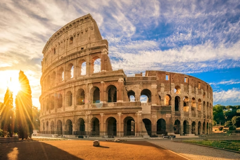 Het Colosseum in Rome in Italië