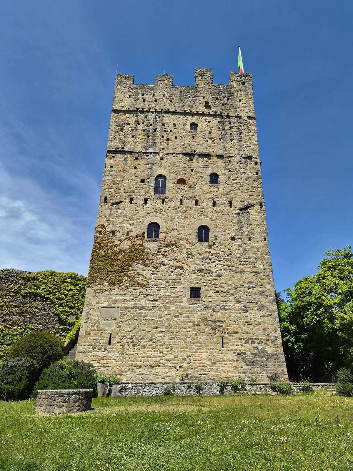 Castello di Porciano bij Stia in het Casentino