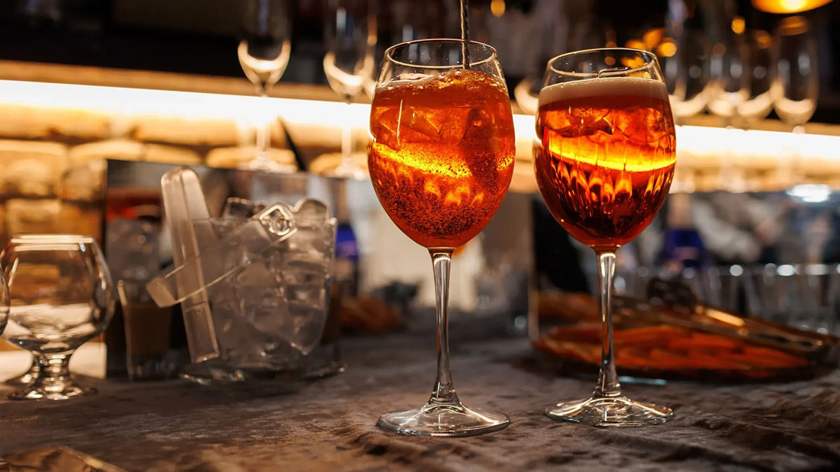 Selfservice drankjes bij Borgo Vista Serena