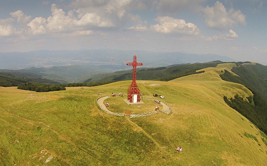 Wandelen op de Pratomagno met uitzicht over Toscane