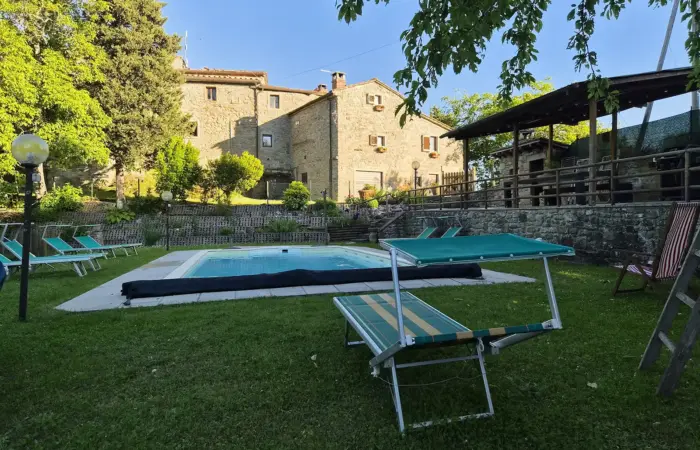Vakantieappartementen in Toscane met zwembad en uitzicht bij Borgo Vista Serena