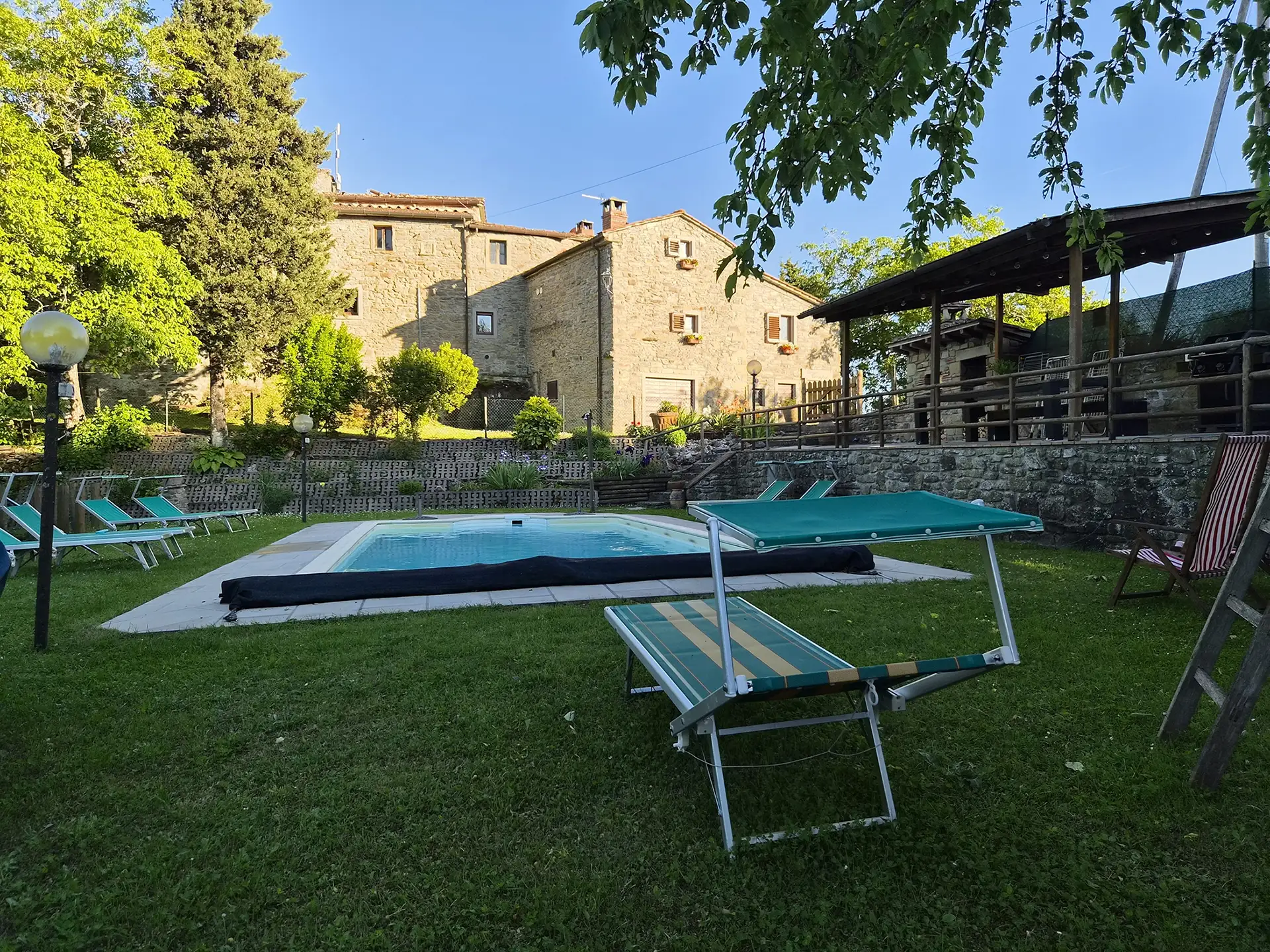 Vakantieappartementen in Toscane met zwembad en uitzicht bij Borgo Vista Serena