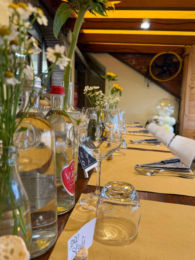 Sfeervol restaurant Il Toscano del Casentino in Rassina in het Casentino