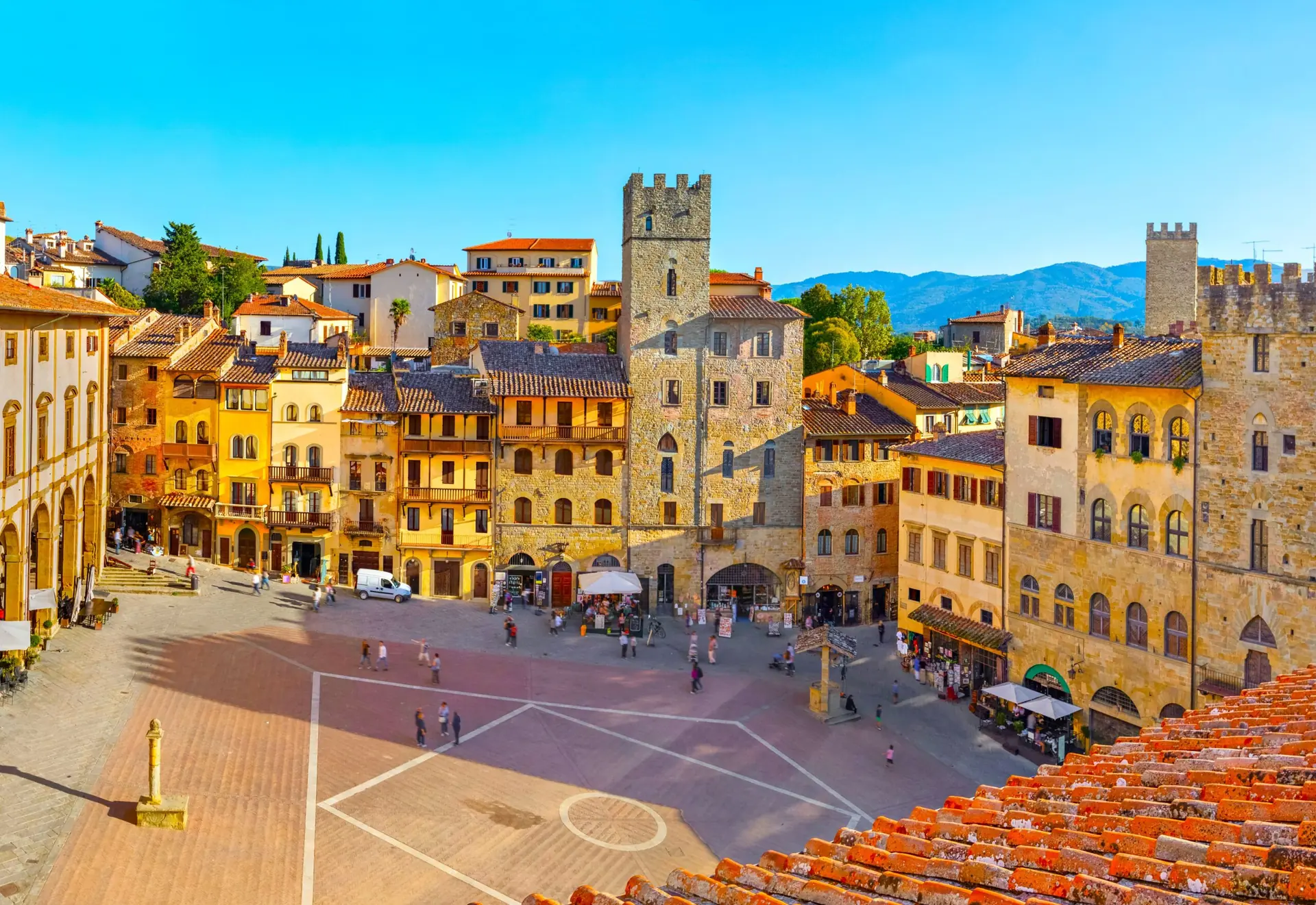 Dagtrips naar Arezzo, Florence en andere steden vanuit Borgo Vista Serena